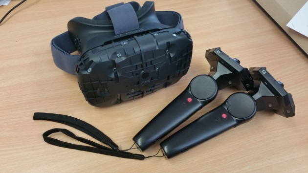 The HTC Vive arrives at Opposable VR